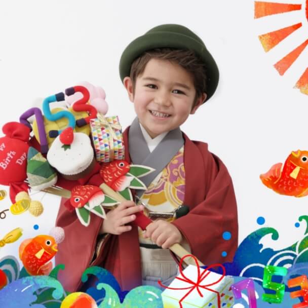 HappyBirthday七五三