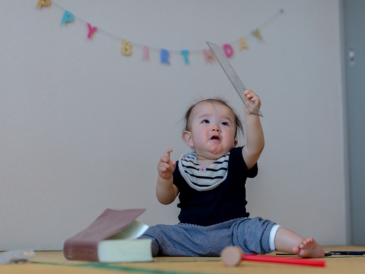 【祝い餅】一升餅に合わせてやりたい「選び取り」