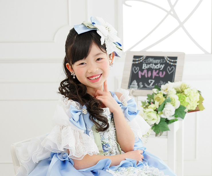 お誕生日と七五三の撮影を同時にするのもおすすめ