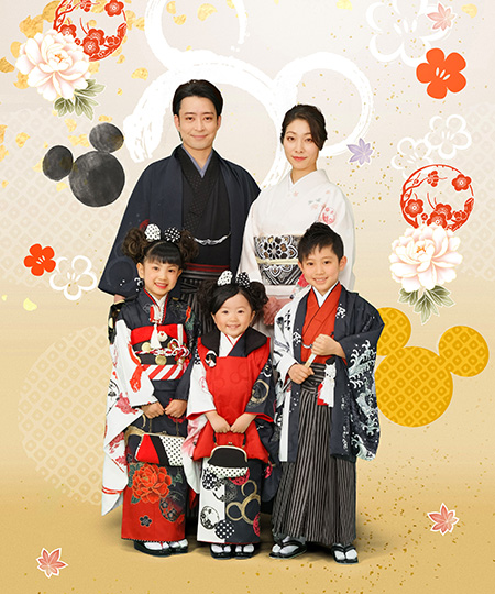 人気キャラクターの衣装でテンションアップ