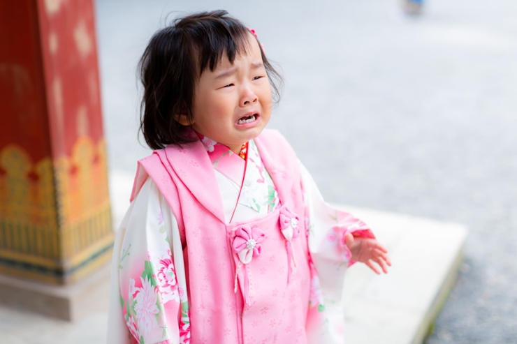 七五三の後撮り撮影をする際の注意点