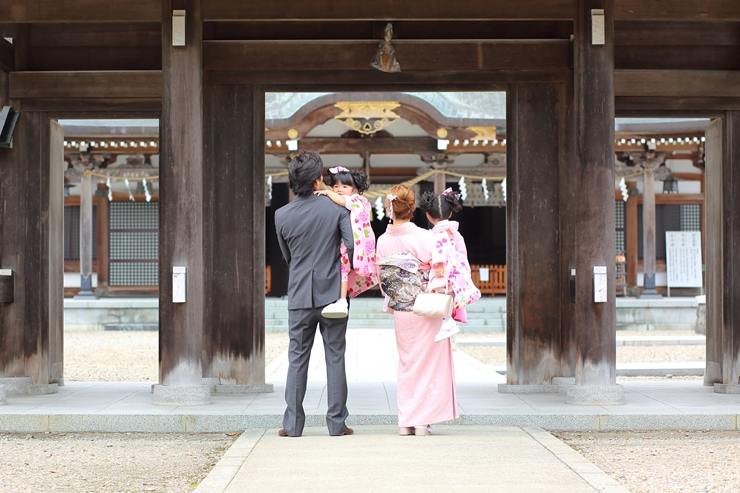 七五三で被布を着用する際に必要なものは?