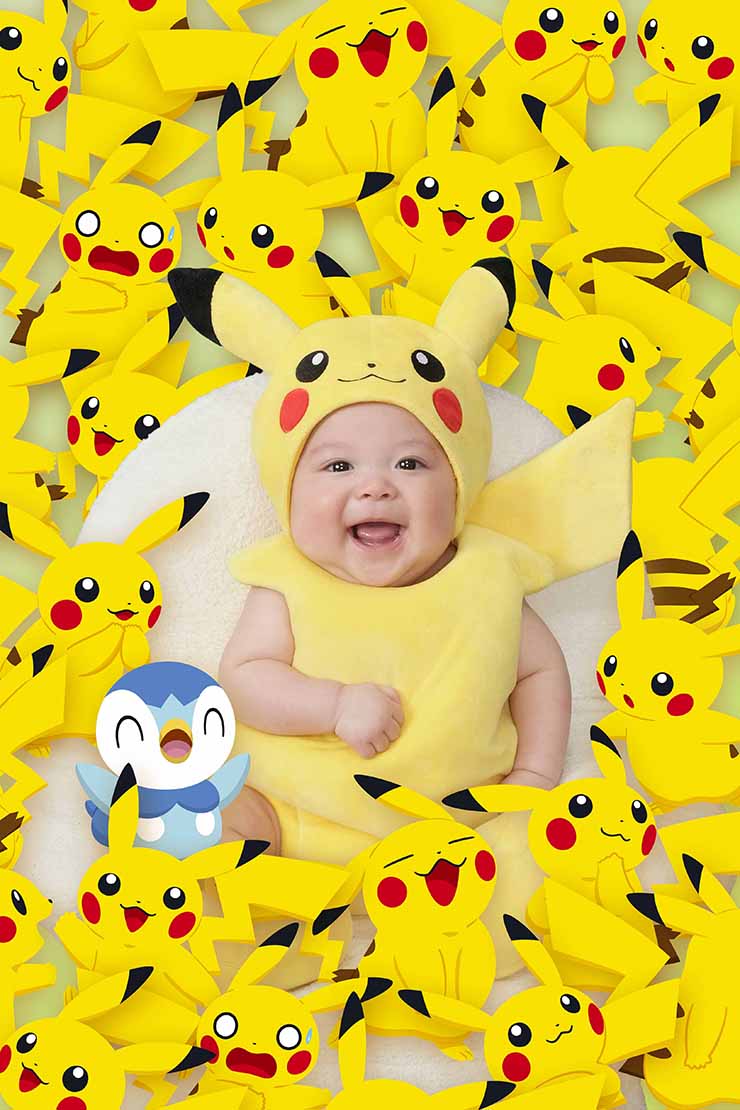 人気のキャラクターなど衣装も豊富！