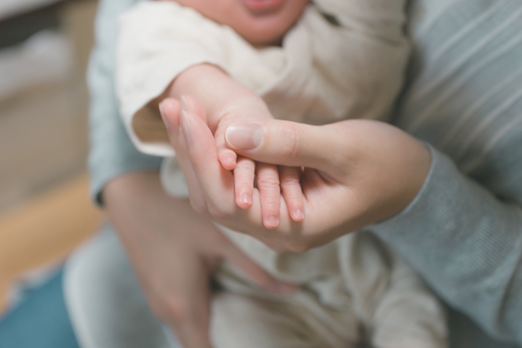 新生児の手形の取り方のコツは？