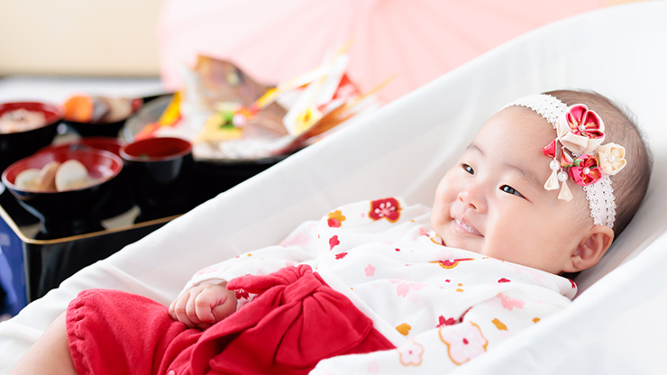 お七夜からハーフバースデーまで！生後6カ月間のお祝いをチェックしよう