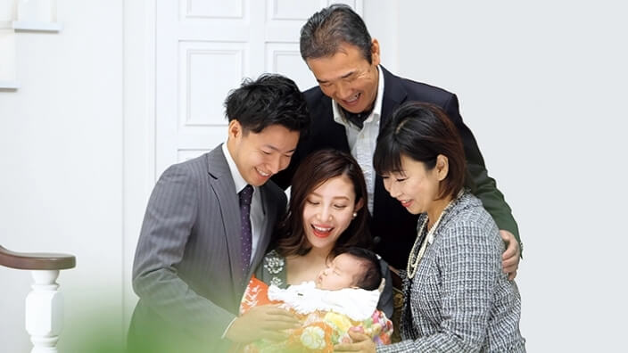 お宮参り（ニューボーンフォト）