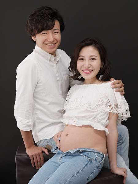貴重な妊娠中の姿をスタジオアリスで残そう!