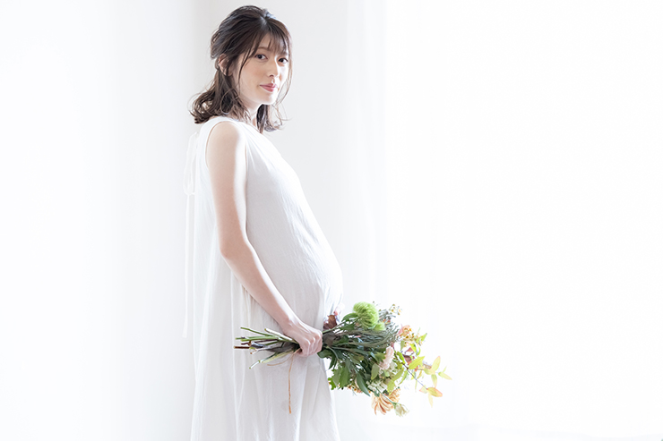 マタニティフォトでブラトップは恥ずかしい!そんなときは?