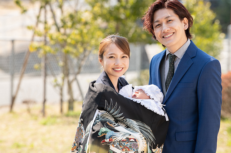 【お宮参り】男の子の服装