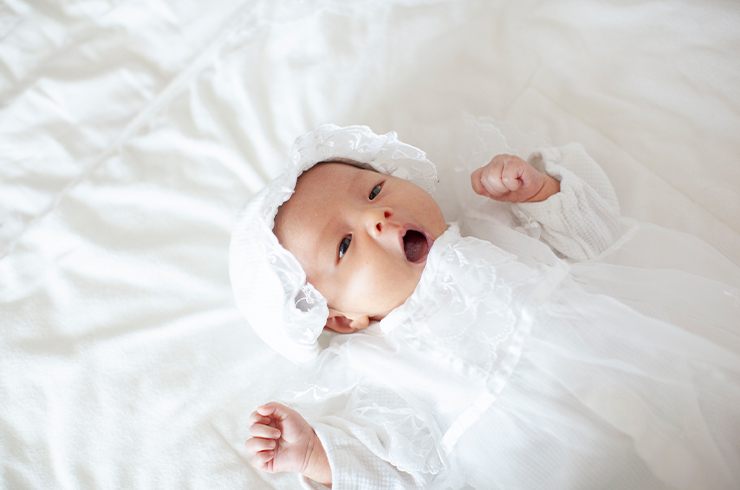 夏のお宮参り｜赤ちゃんの服装ポイント