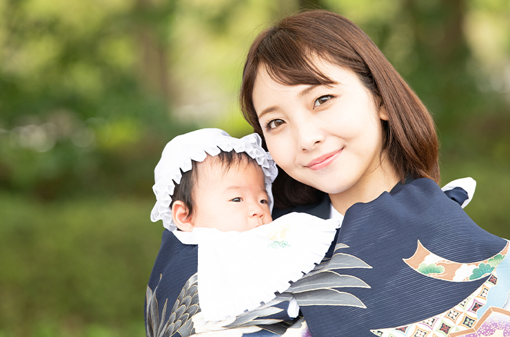 お宮参りで母親（ママ）は何を着る？衣装はレンタルがベスト？