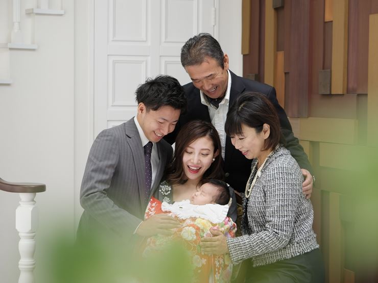家族写真をお子さまの節目に撮影するのも◎