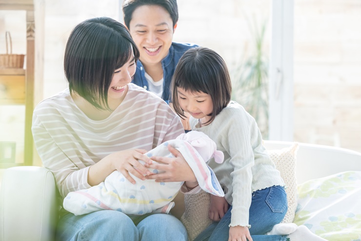 最近は命名式やお七夜を省略することも