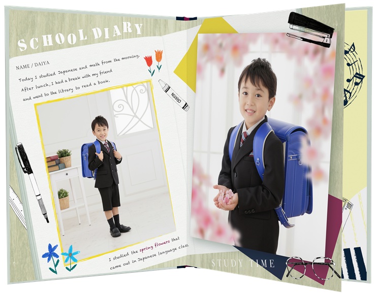 入学式の思い出を「にゅうコレ」で残そう