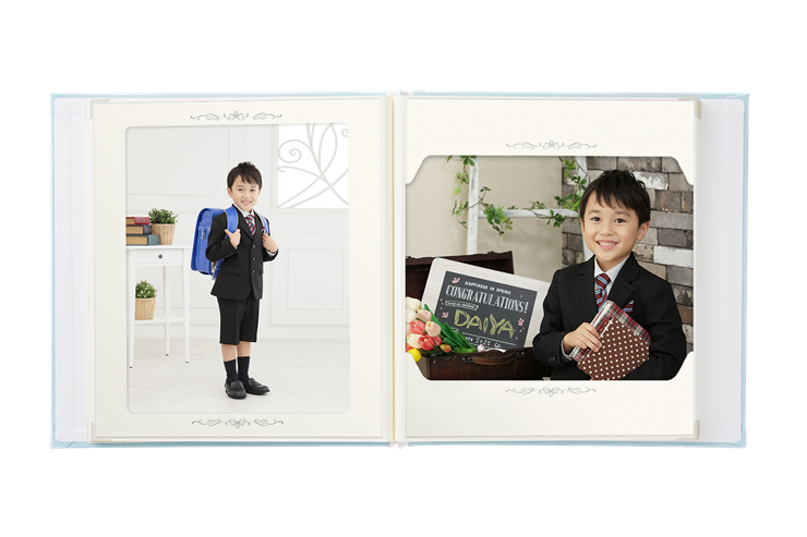 卒園・入学写真が納められる「にゅうコレ」が大人気